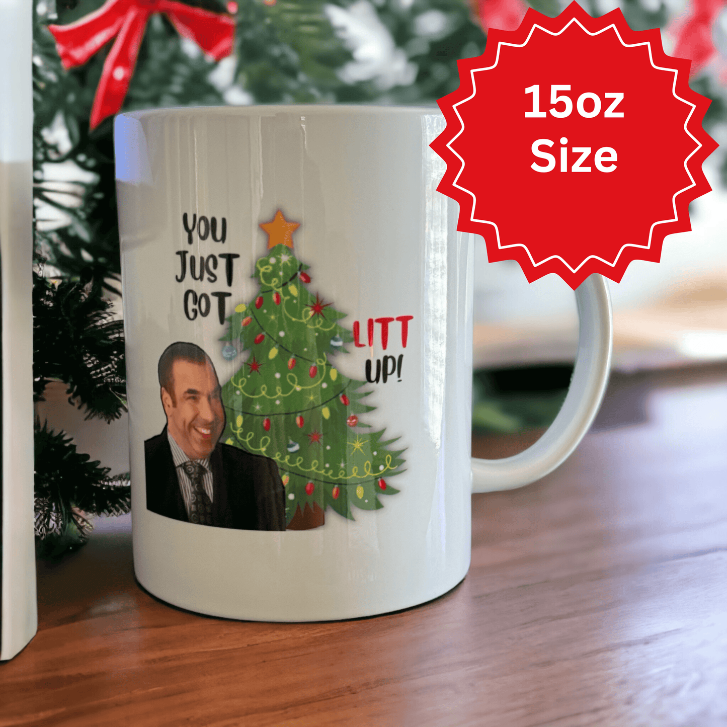 You Just Got Litt Up! Coffee Mug - Bold and Humorous Suits Mug