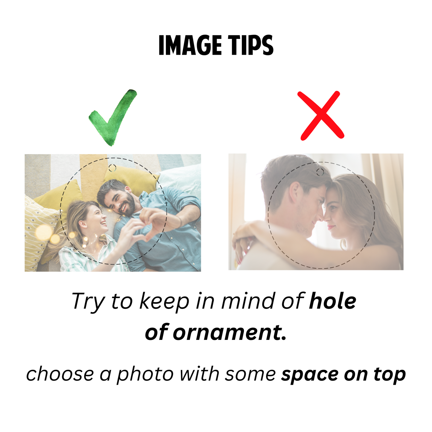 Custom Pet Photo Ornament, Personalized Dog and Cat Keepsake for Your Christmas Tree