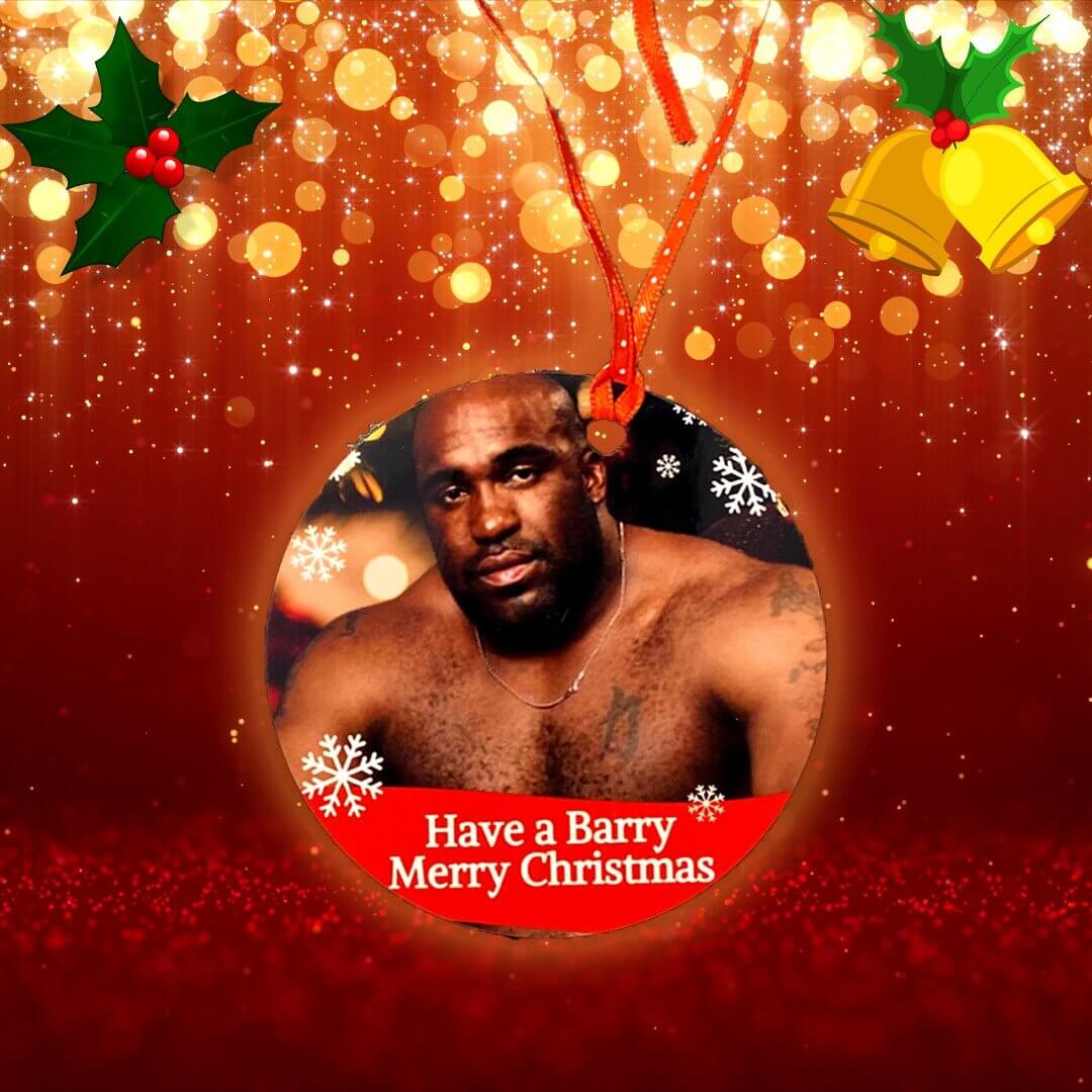 Barry Wood Christmas Ornament