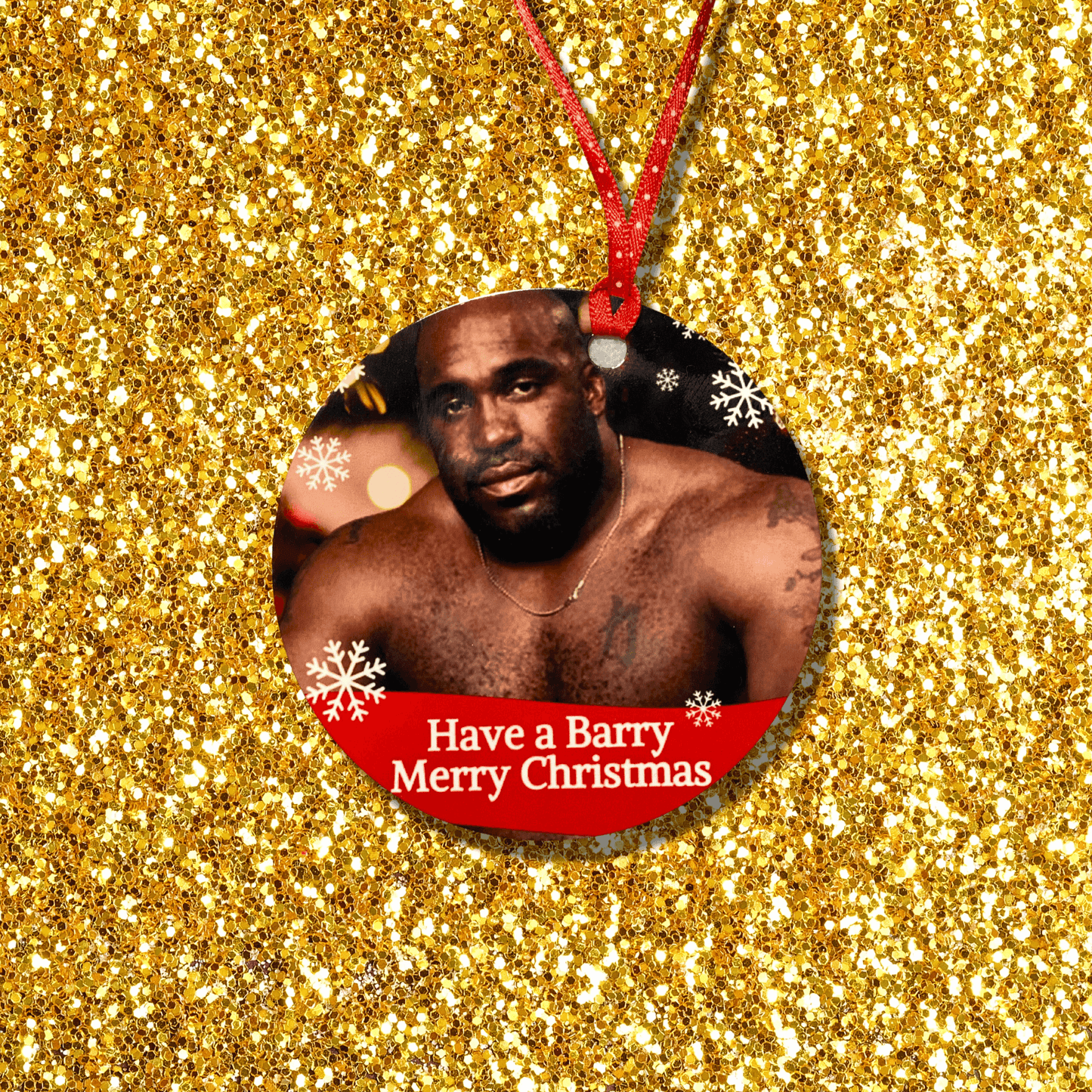 Barry Wood Christmas Ornament
