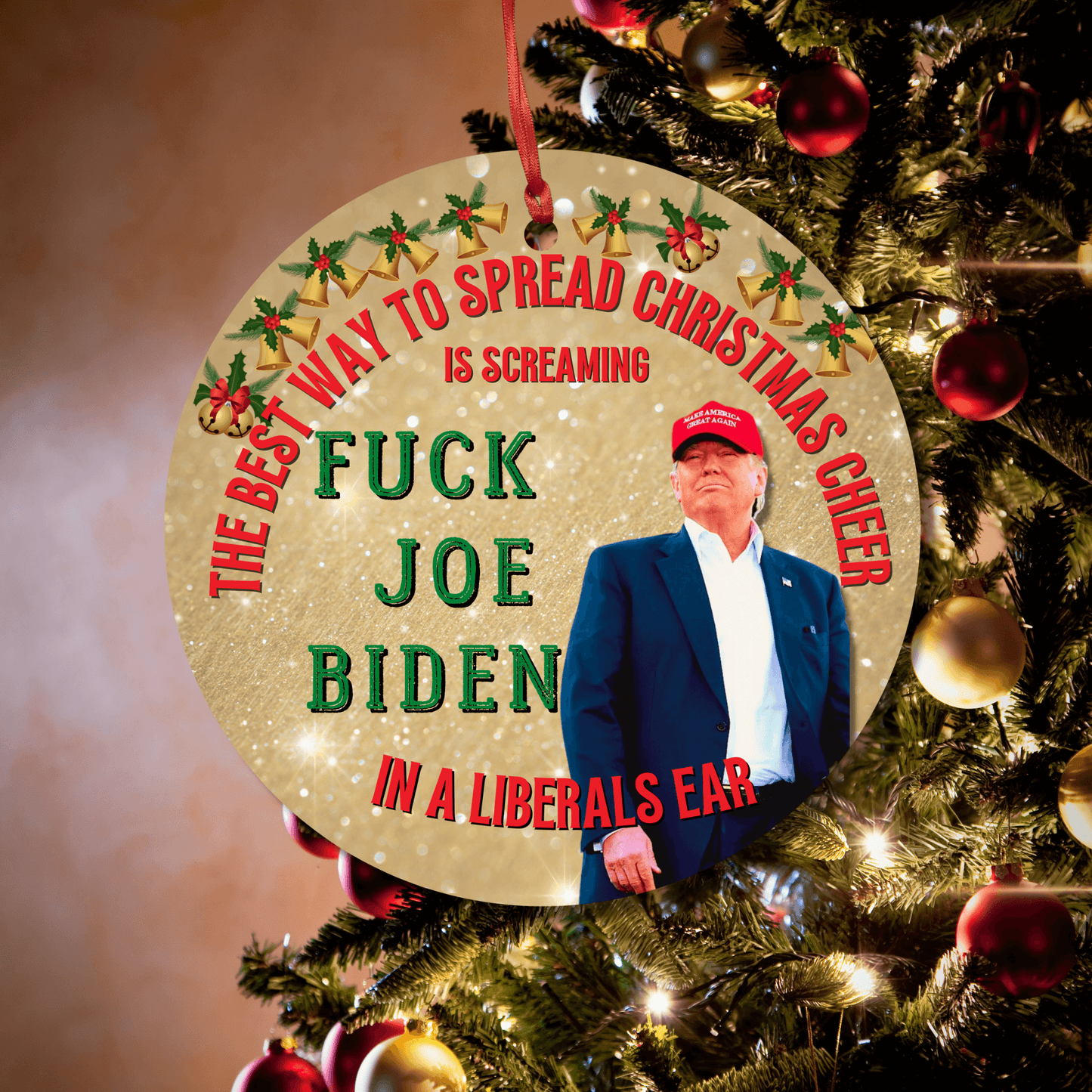 Christmas Ornament The Best Way To Spread Christmas Cheer FJB 8