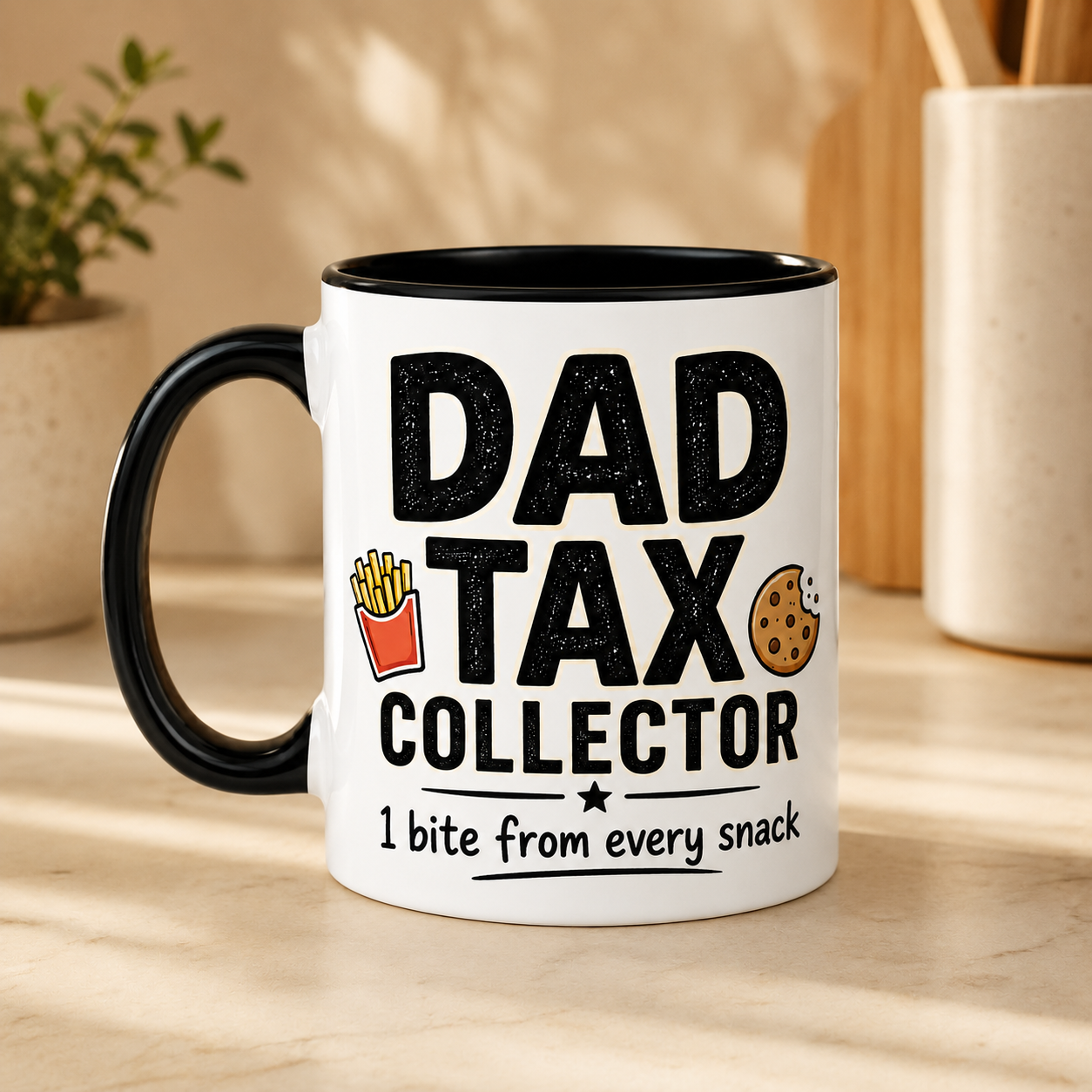 Dad Tax Collector Mug – Funny Father’s Day Coffee Mug Gift for Dad