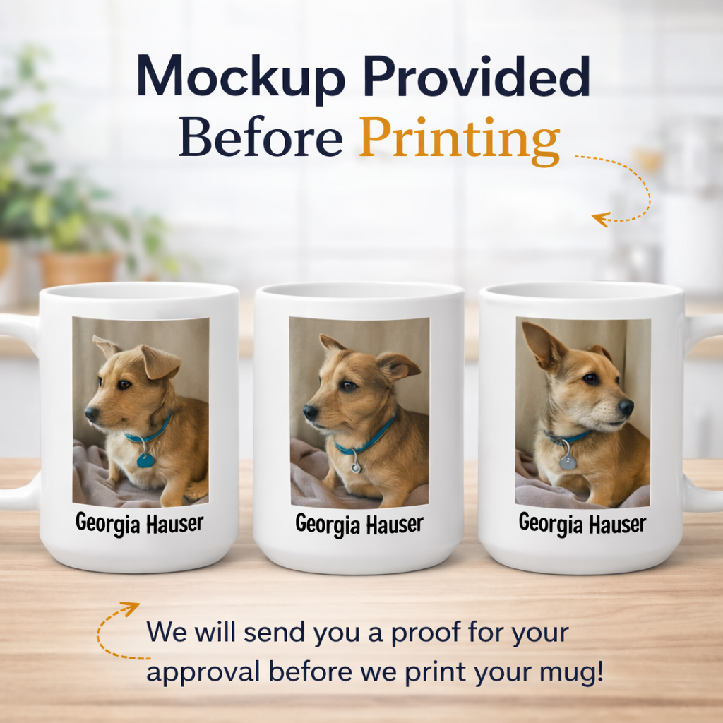 Custom Photo & Logo Coffee Mug | Personalized Gift