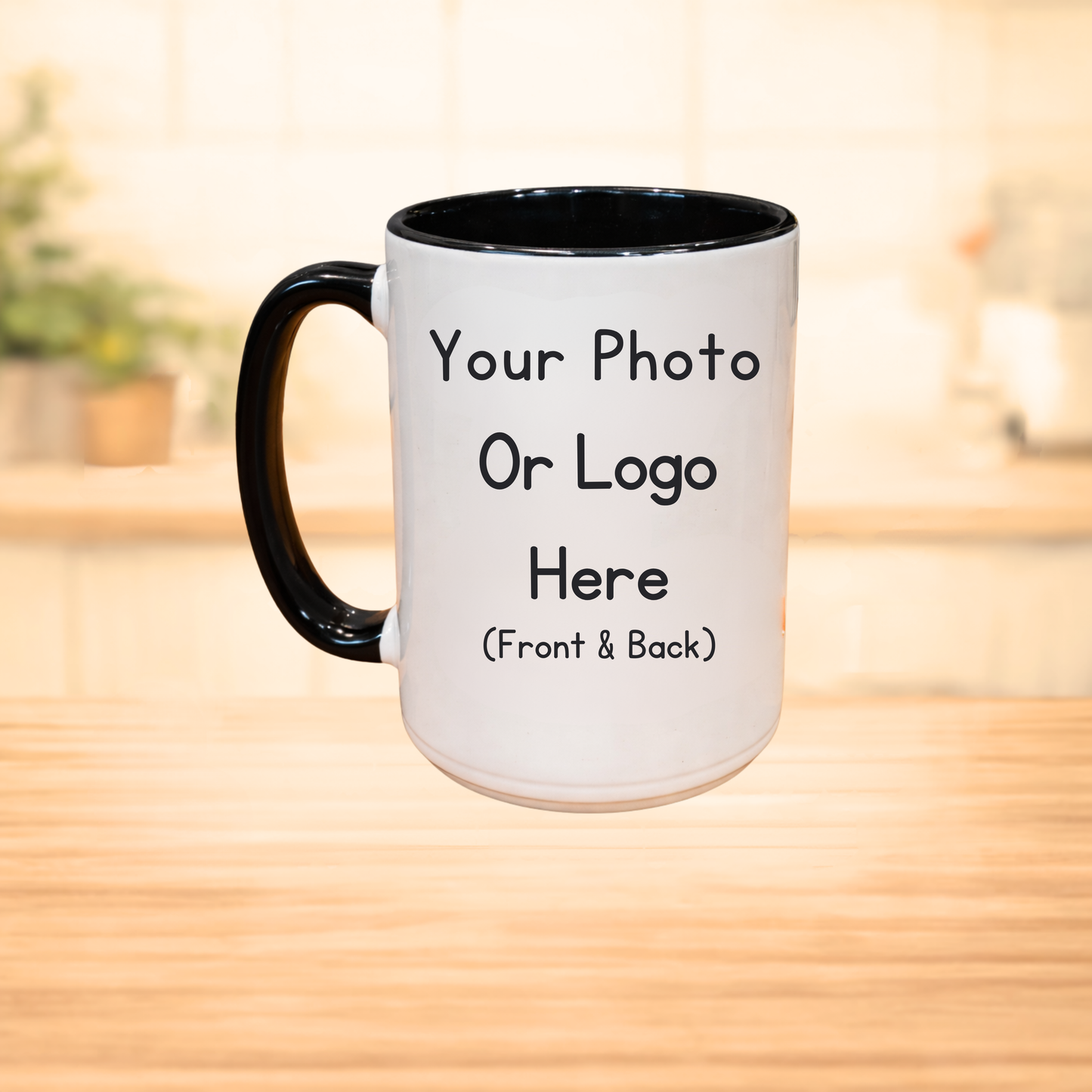 Custom Photo & Logo Coffee Mug | Personalized Gift