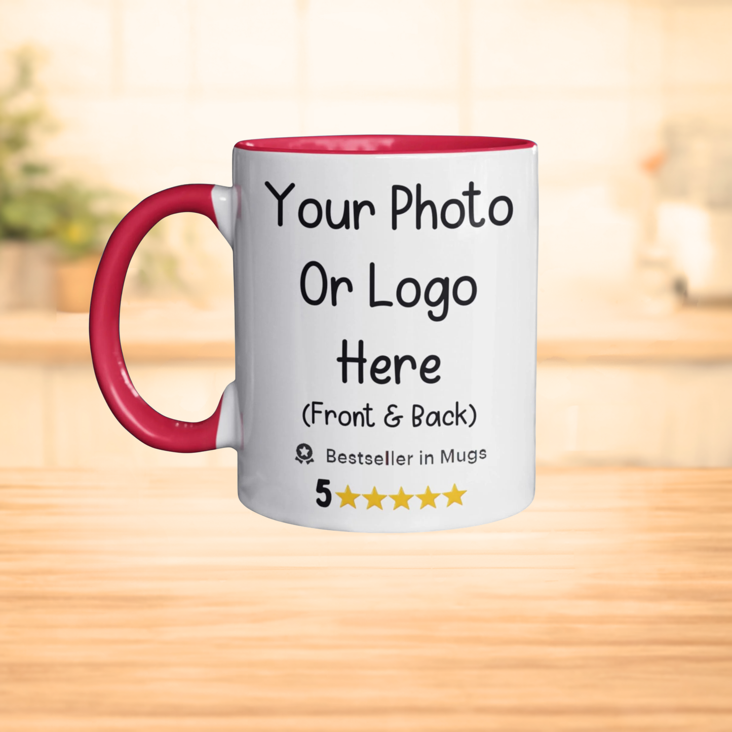 Custom Photo & Logo Coffee Mug | Personalized Gift