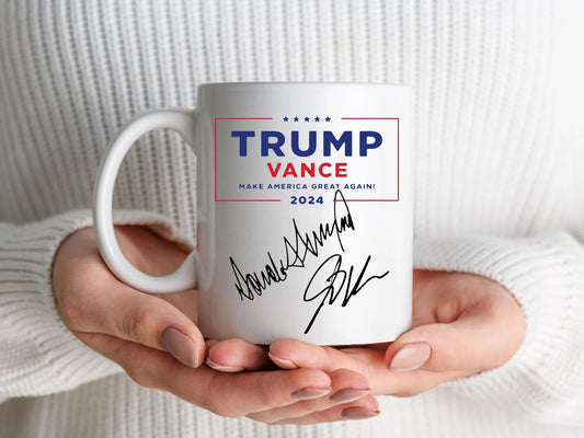 Trump Vance 2024 Signature Coffee Mug