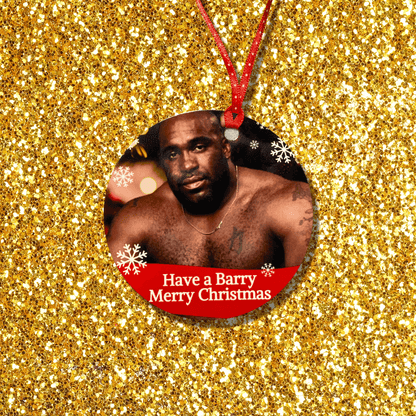 Barry Wood Christmas Ornament