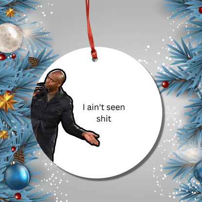 I Saw That Funny Christmas Ornament Dave Chappelle Jesus Ornament