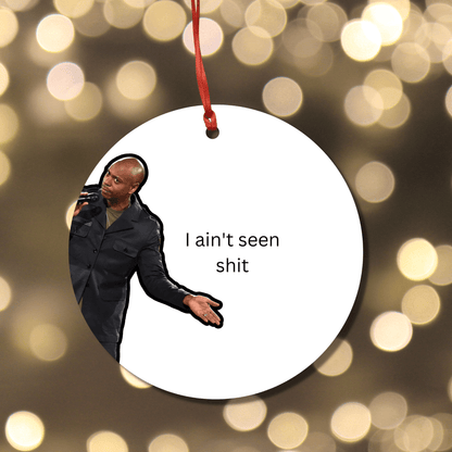 I Saw That Funny Christmas Ornament Dave Chappelle Jesus Ornament