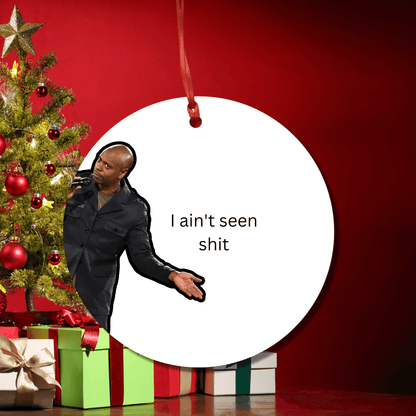 I Saw That Funny Christmas Ornament Dave Chappelle Jesus Ornament
