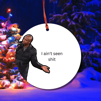 I Saw That Funny Christmas Ornament Dave Chappelle Jesus Ornament
