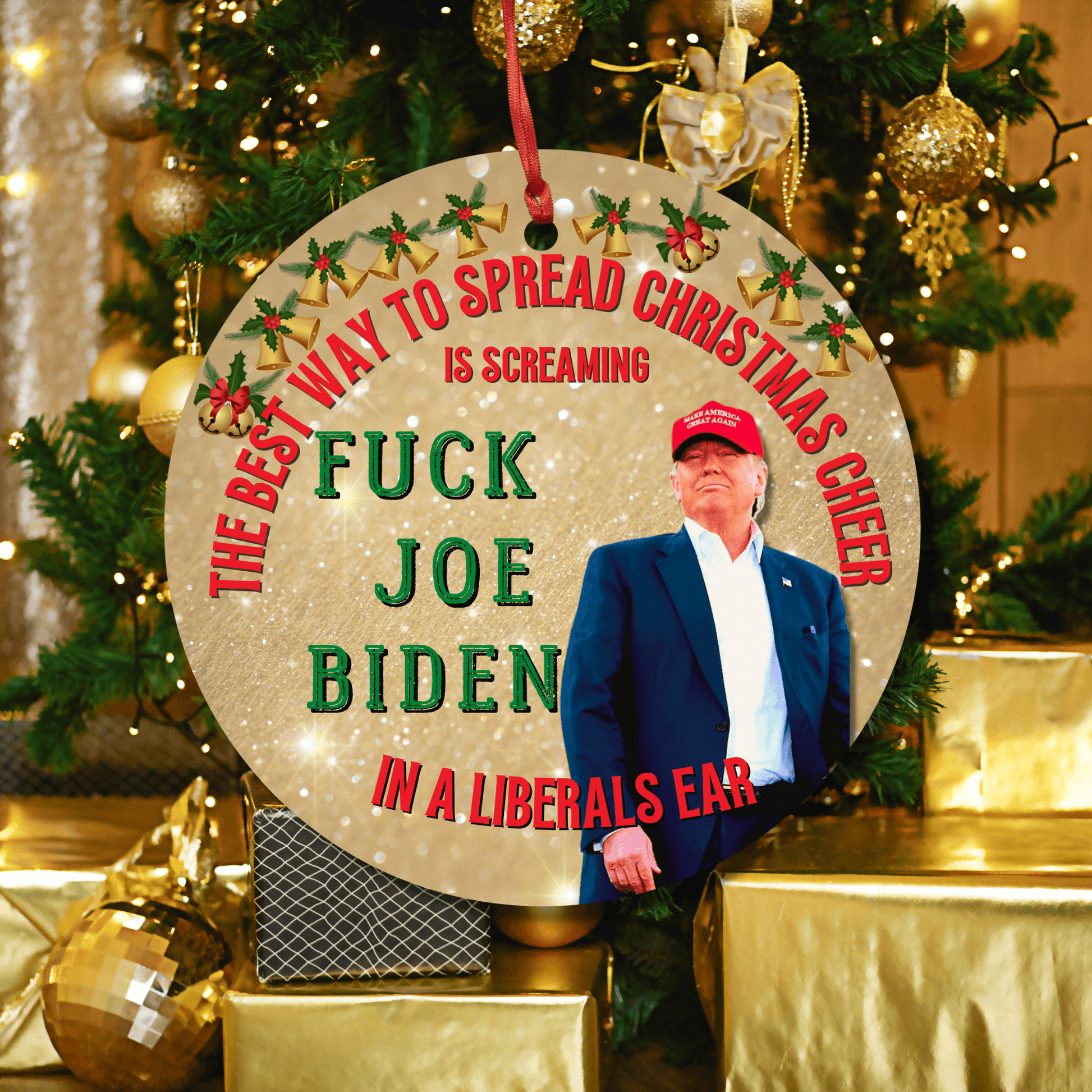 Christmas Ornament The Best Way To Spread Christmas Cheer FJB 3